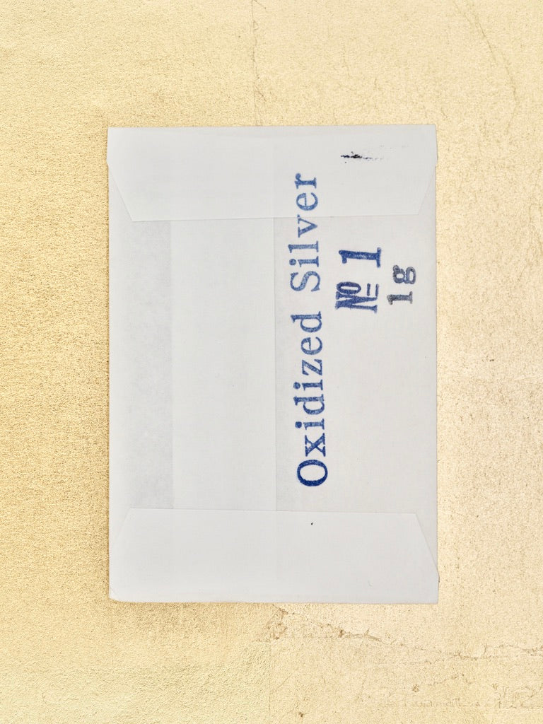 No 1 - Oxidized/Fumigated for colour - Pure Silver Powder (1g & 5g)