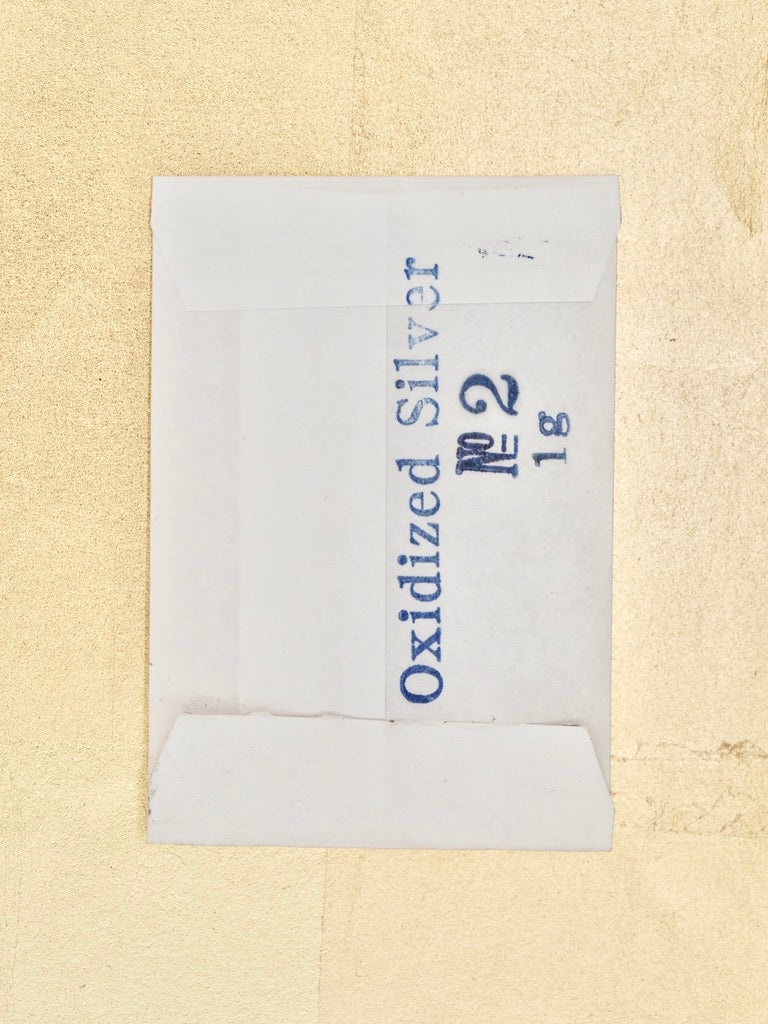No 2 - Oxidized/Fumigated for colour - Pure Silver Powder (1g & 5g)