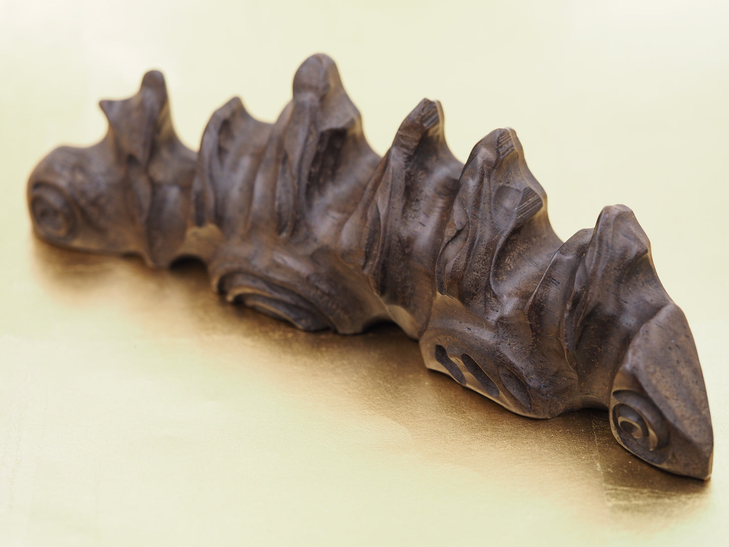 Japanese natural red tree brush holder