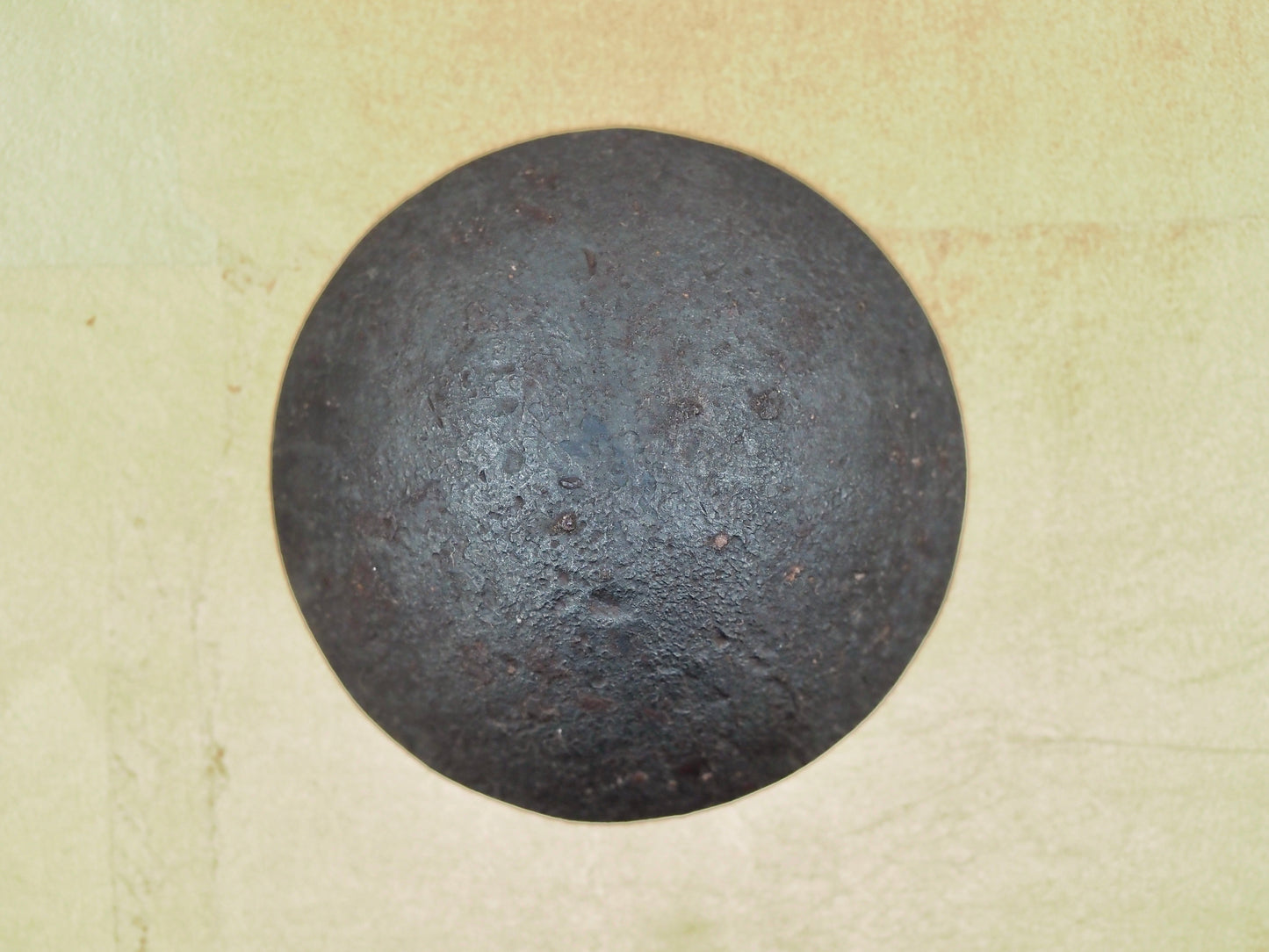 Japanese Hammered Iron Dish - A hand-crafted palette