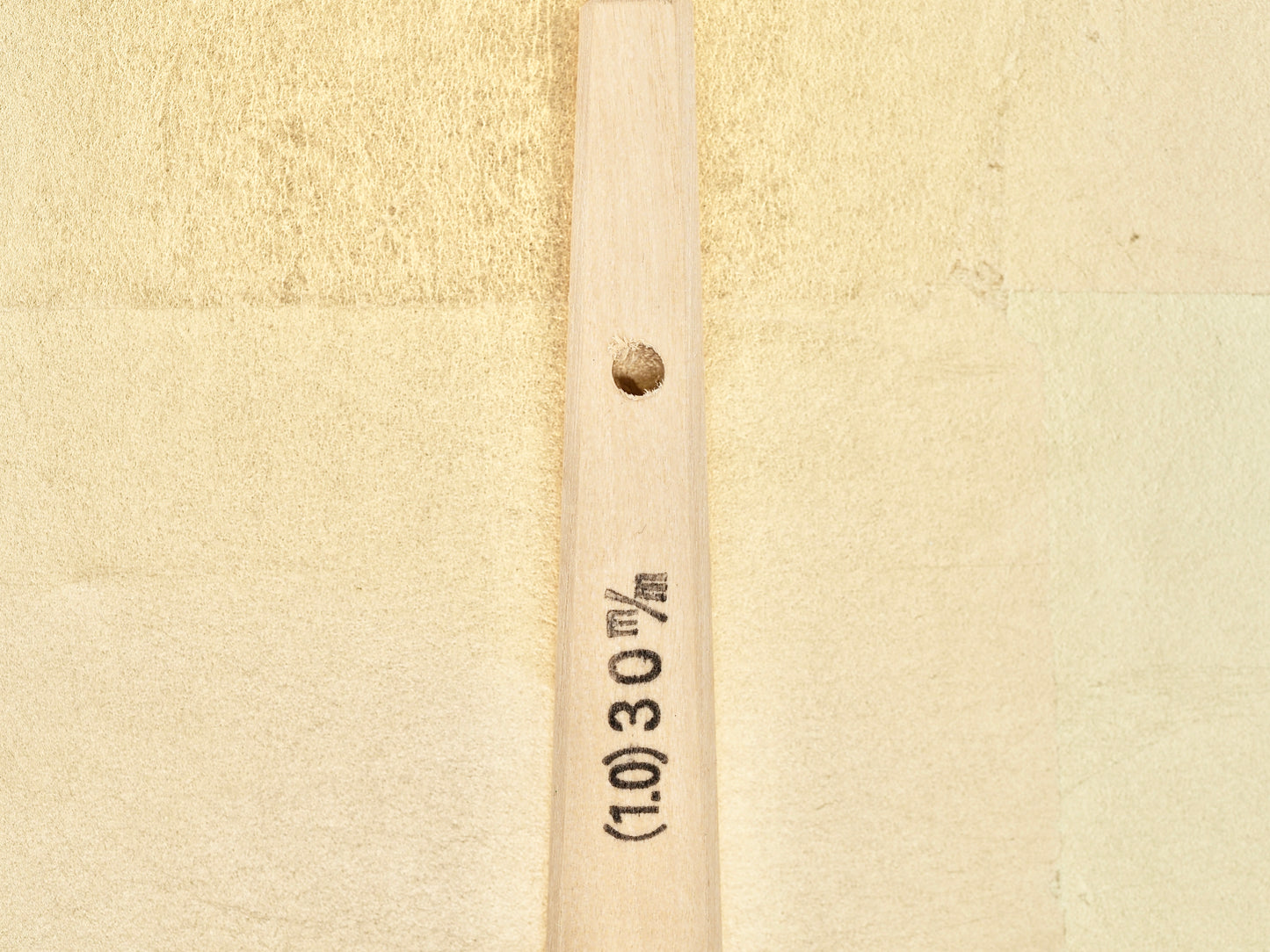 Hinoki-hera: Japanese cypress urushi spatula (30mm)