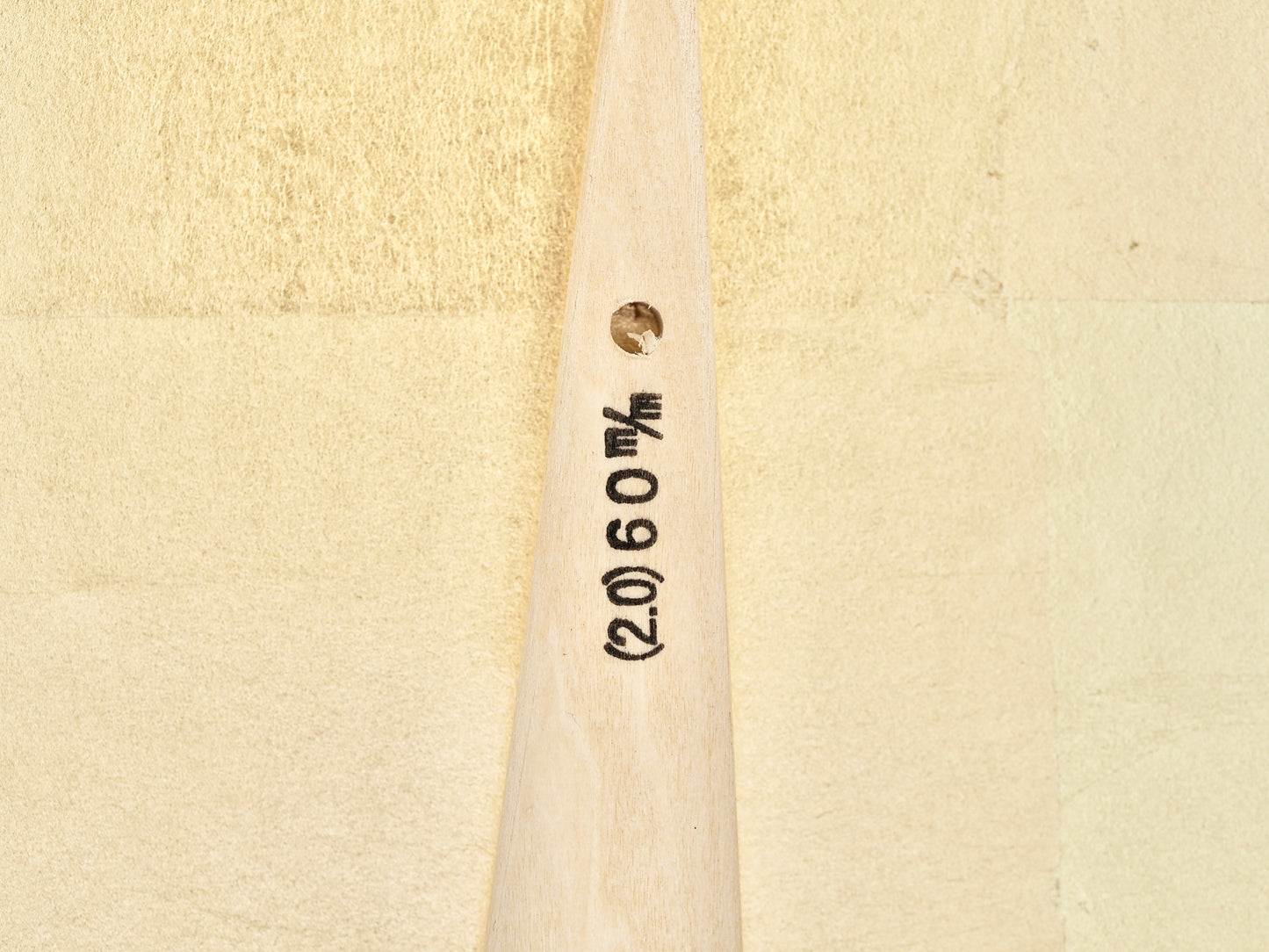 Hinoki-hera: Japanese cypress urushi spatula (60mm)