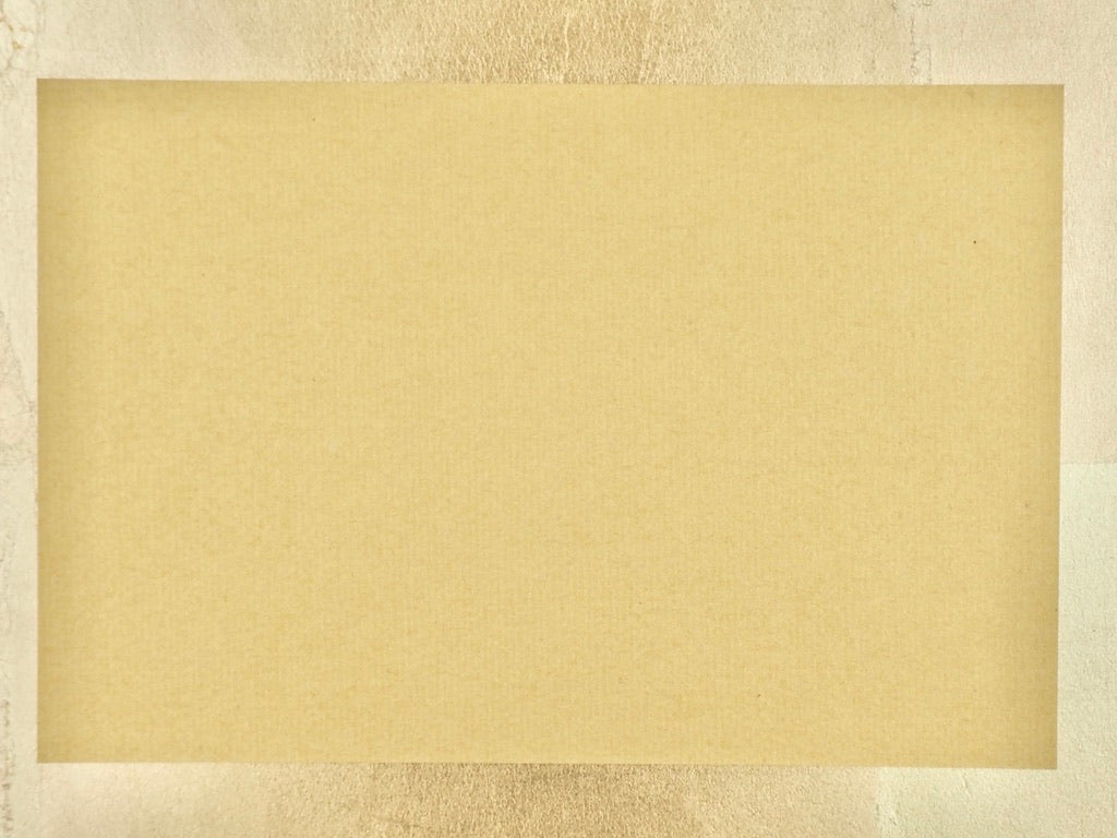 Japanese Metalic Gold Postcard
