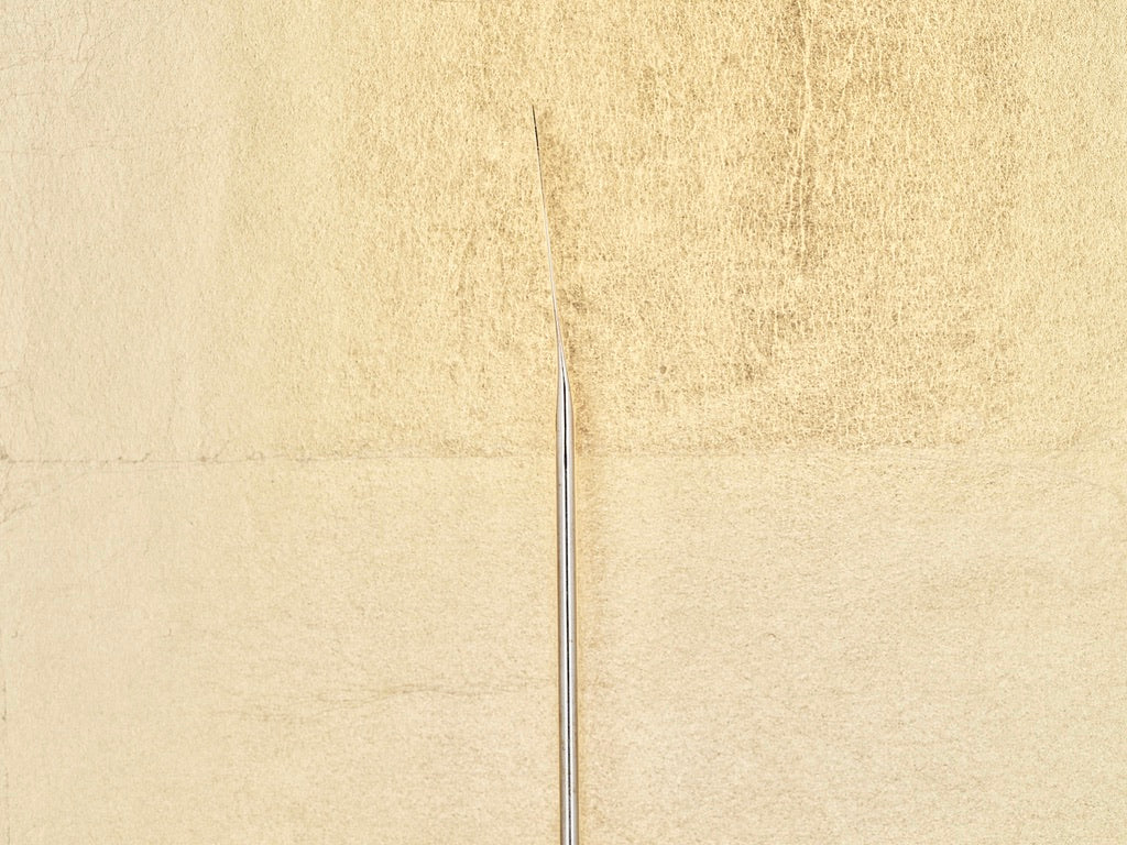 Artisan Japanese hand-forged scoop for metal powders