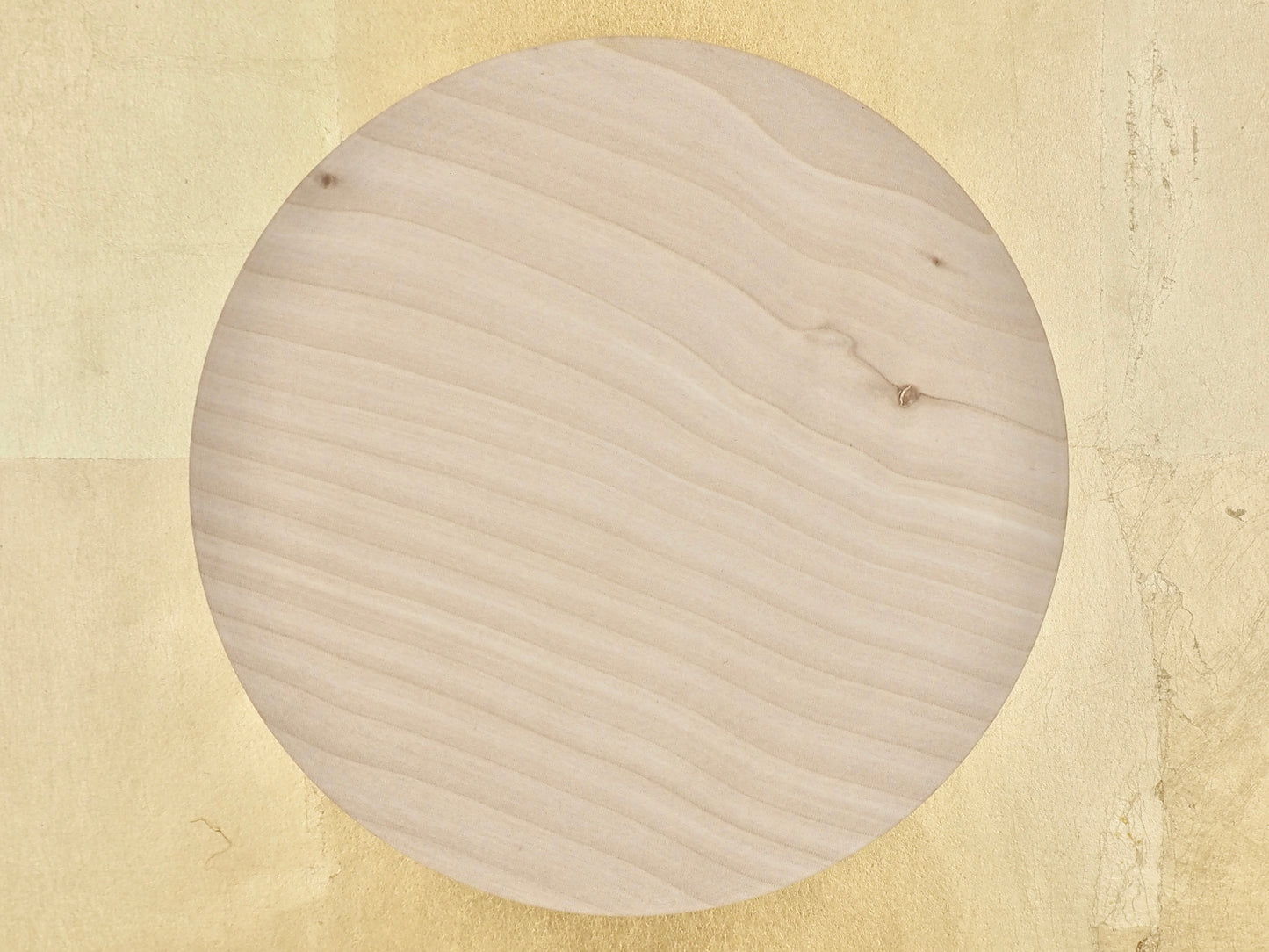 Chestnut Plate/Palette Blank - Fuki-urushi