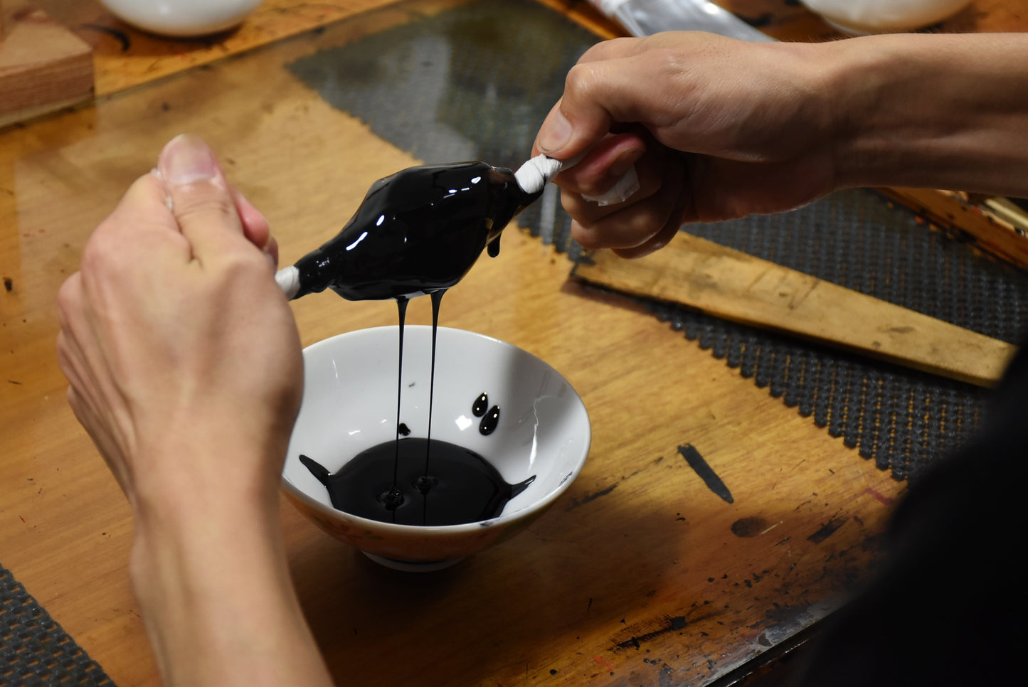 Artisan Japanese Urushi-Koshiki - for urushi filtering