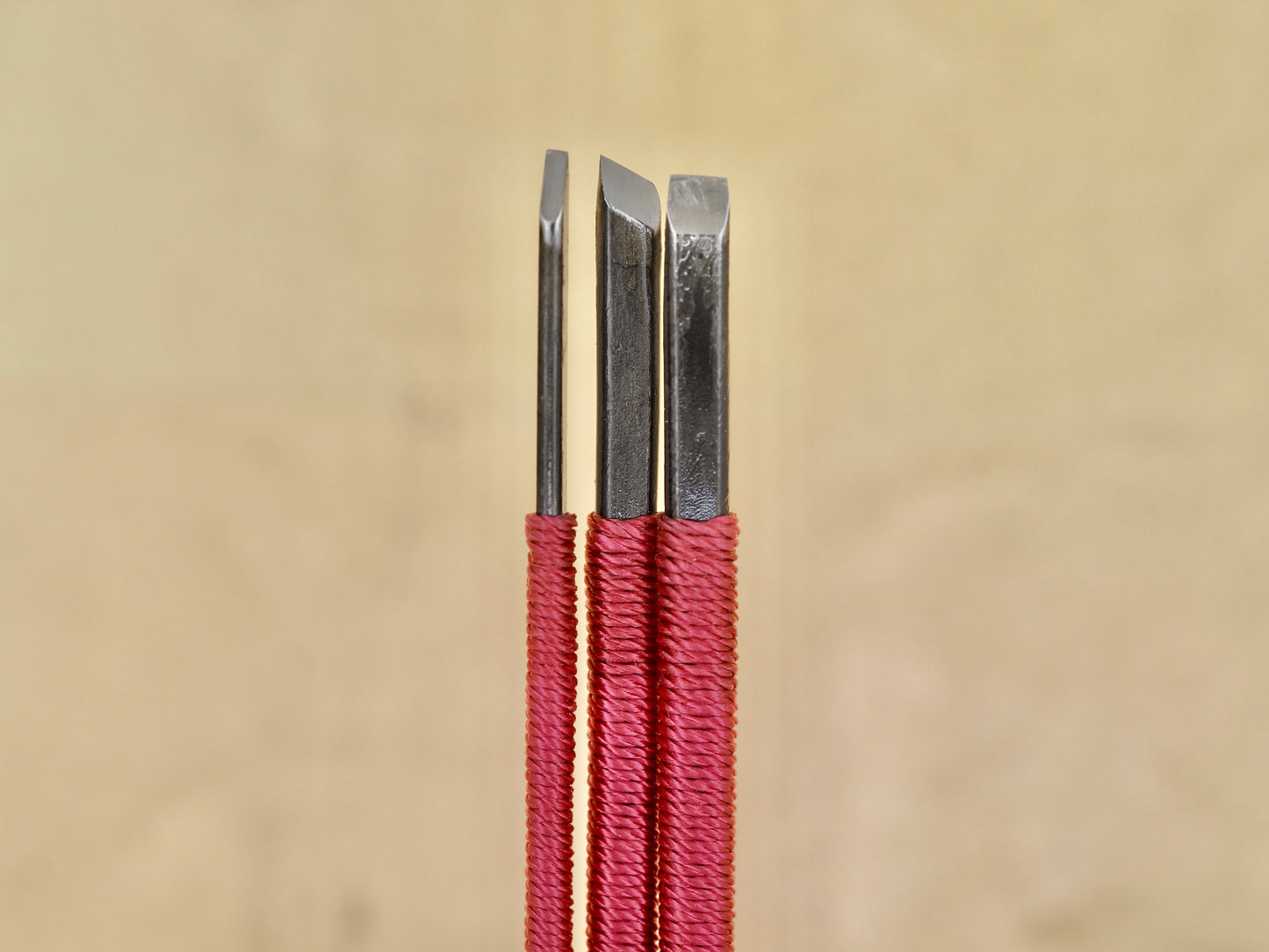 3 Forged High-Grade Steel Chasing Chisels