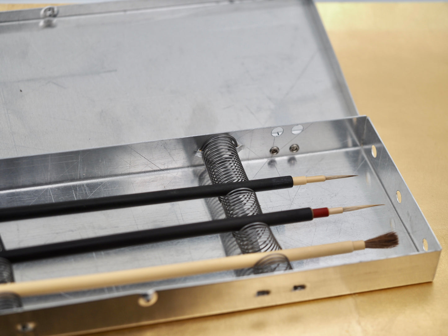 Japanese Brush & Tool Storage Crate