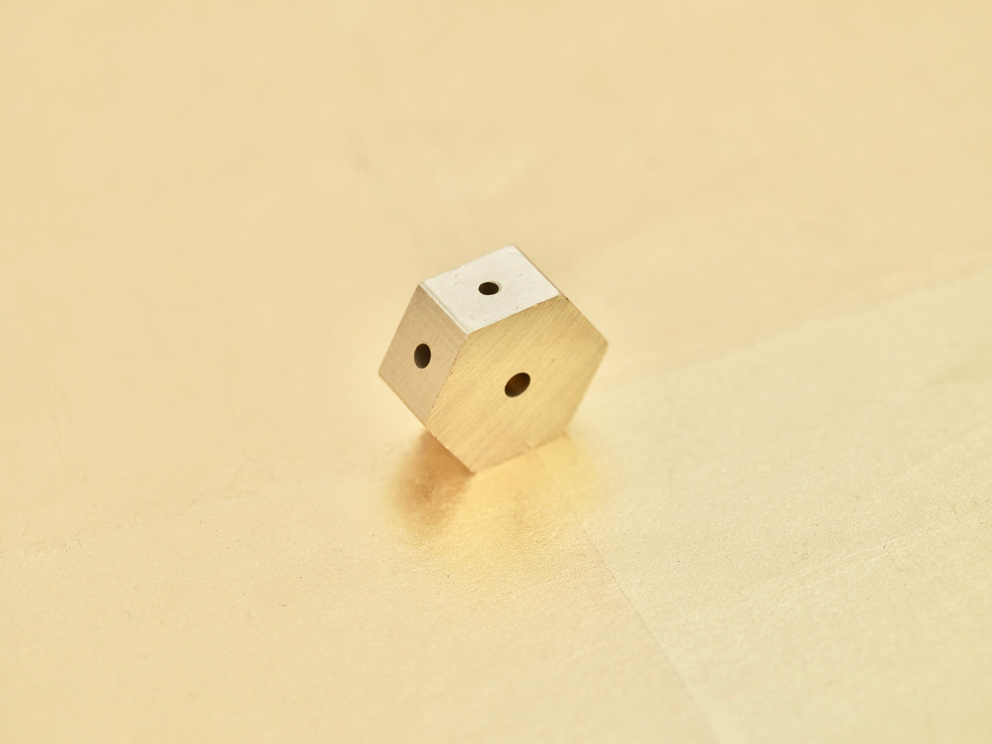 Japanese Brass Hexagonal Incense Holder - A machine-crafted incense stick holder