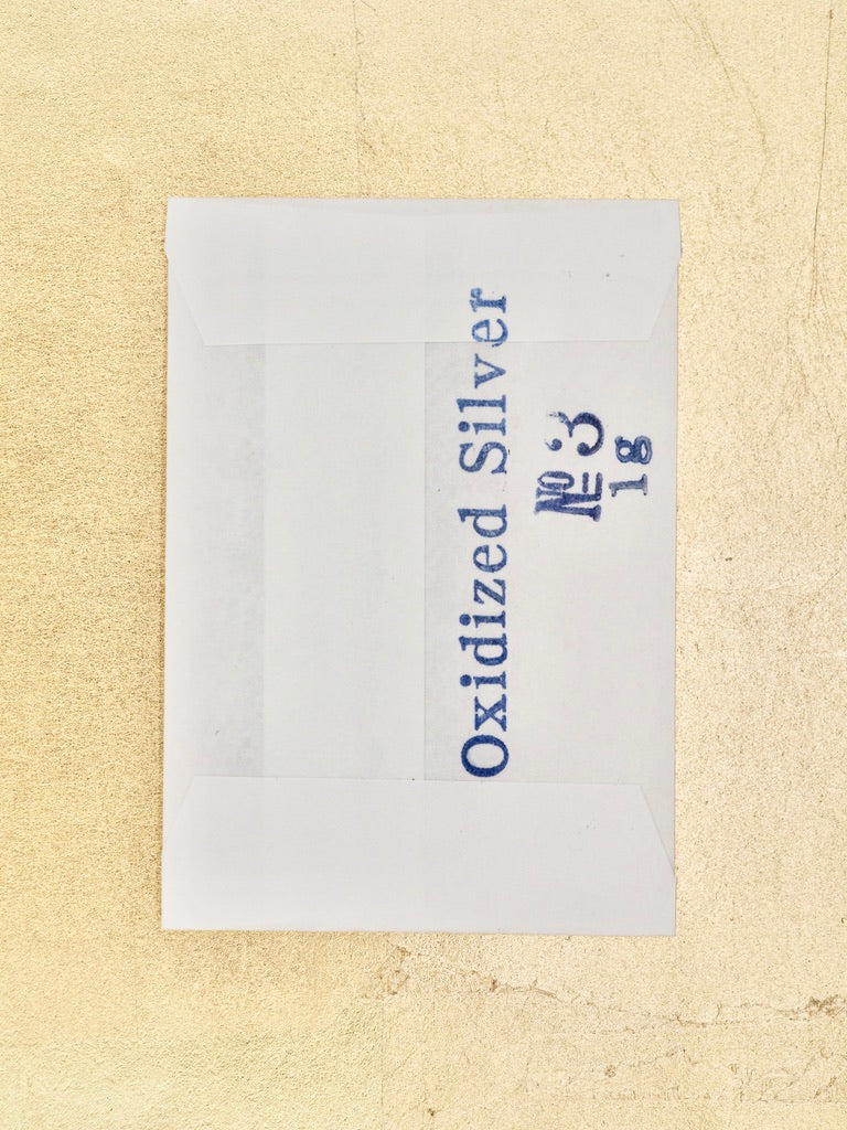 No 3 - Oxidized/Fumigated for colour - Pure Silver Powder (1g & 5g)