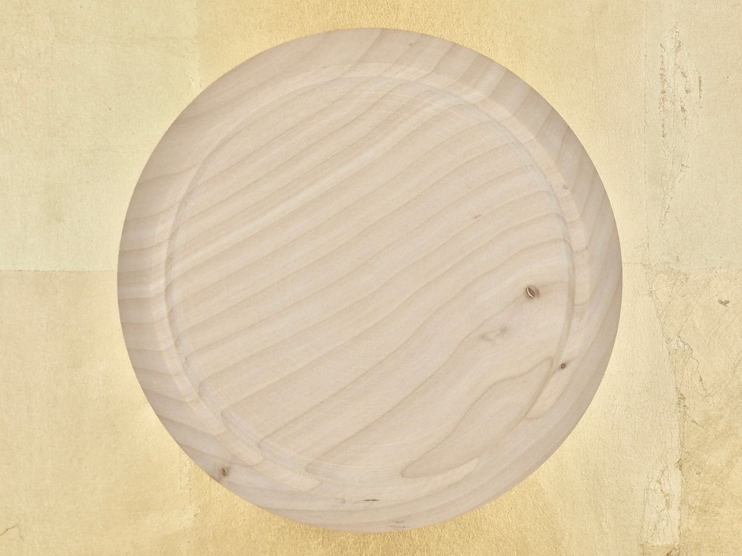 Chestnut Plate/Palette Blank - Fuki-urushi