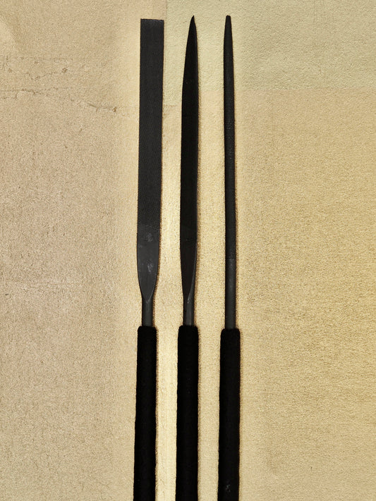 Set of 3 Japanese-Files: Curved, Straight & Needle