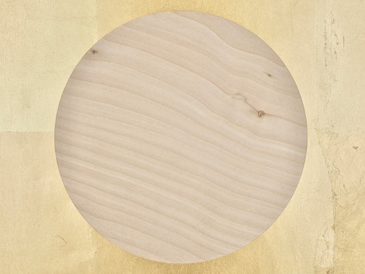 Chestnut Plate/Palette Blank - Fuki-urushi